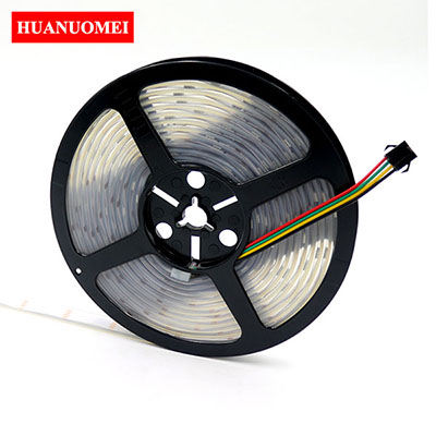 5V 30LEDs/m LED Strip APA102 Addressable 5050 SMD RGB Tape Individually White Flexible Strips Waterproof Silicon Tube LED Lights