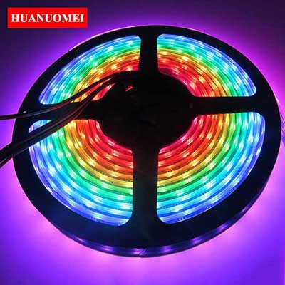 5V 72LEDs APA102 Digital RGB LED Strip 5050 SMD Pixel Light Smart Flexible LED Tape 72Pixels/m 5M/Roll BLACK PCB Waterproof IP67