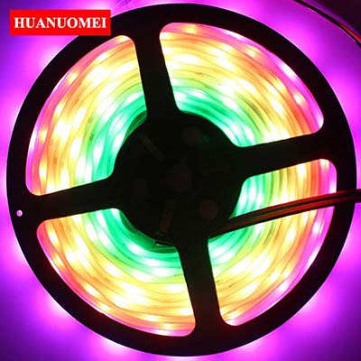 5V 32LEDs/m APA107 LED Pixel Strip Light Magic Digital Dream Color LED Strip Ambilight TV Lights 5M/Roll WHITE PCB Waterproof IP67